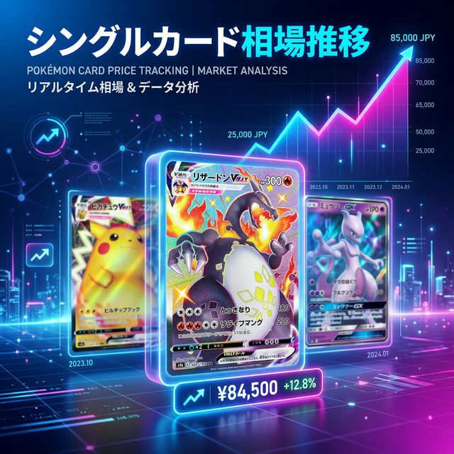 シングルカード相場画面イメージ