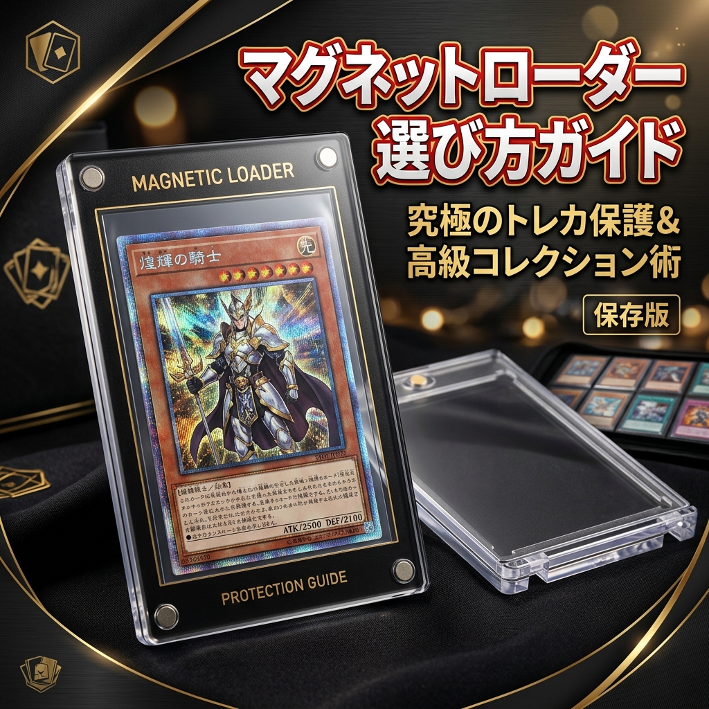 マグネットローダーとフルプロテクトスリーブの違い・選び方完全ガイド