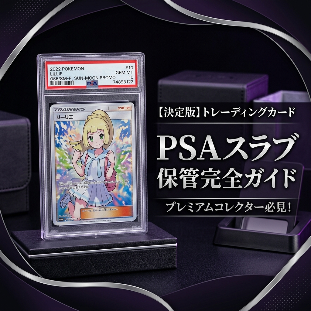 PSA・PSA10カードの保管方法｜防湿庫・ケース・適正湿度